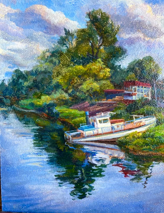 Flussschiff Yunga #2 — Gesamtansicht